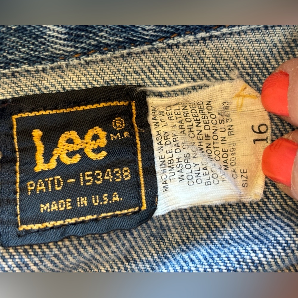 Vintage Lee Riders Jean Jacket - Picture 3 of 9